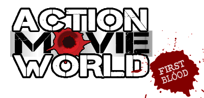 ACTION MOVIE WORLD: First Blood Logo